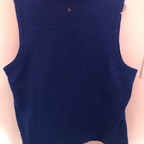 NORTHERN Reflections fleece Royal blue vest vintage inner pockets. Bold blue. - Picture 2 of 8